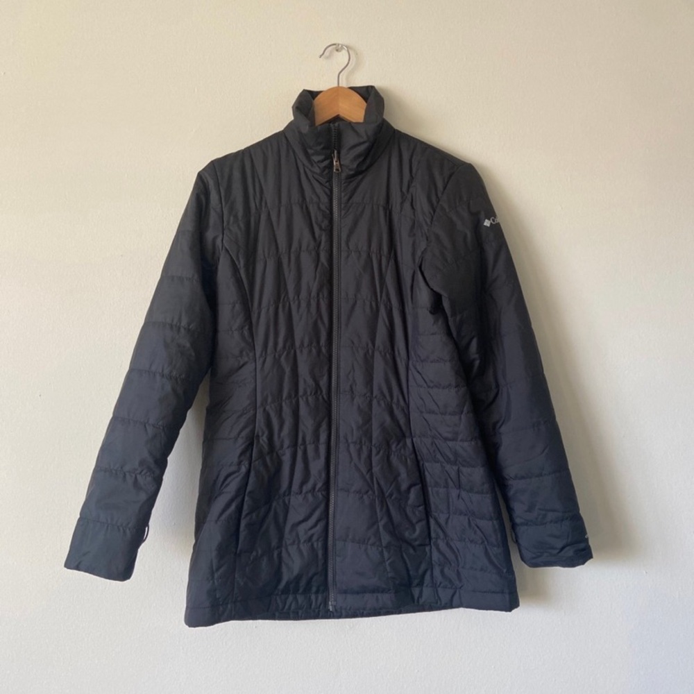 Columbia Black Interchange Quilted Jacket